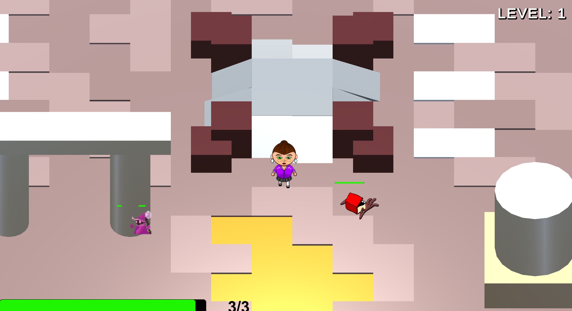 Gameplay screenshot from a combat or dungeon area